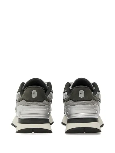 A Bathing Ape Cross Sta Express Pro M2 Sneakers In Gray