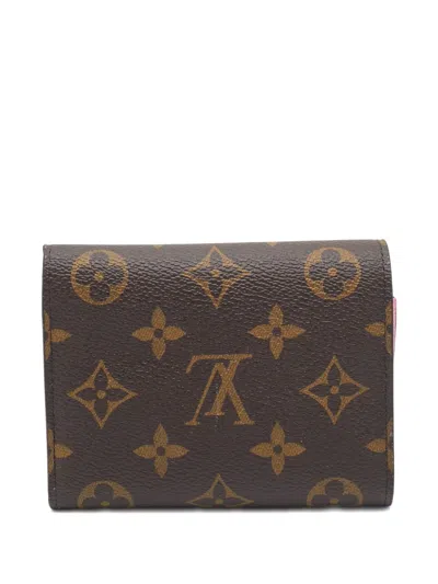 Pre-owned Louis Vuitton Victorine Monogram-canvas Wallet