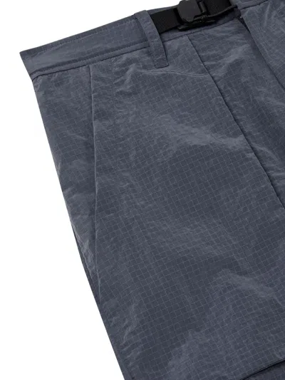 Studio Tomboy Grid-pattern Cargo Shorts