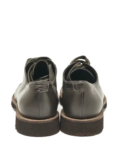 Pre-owned Brunello Cucinelli Leather Oxford Shoes In Brown