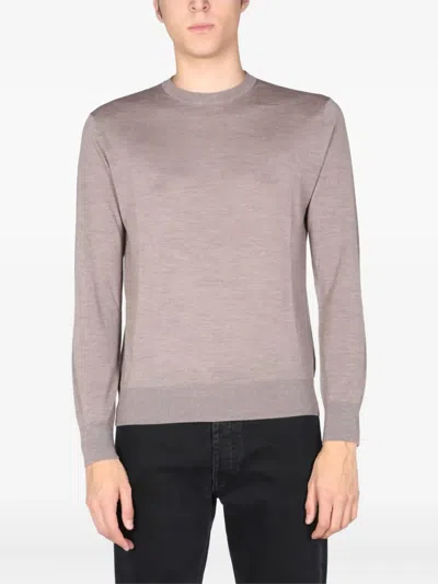 Ballantyne Crew Neck Sweater In Gray