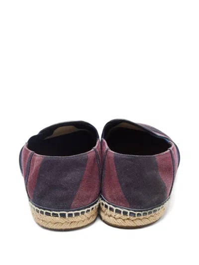 Pre-owned Burberry Striped Espadrilles