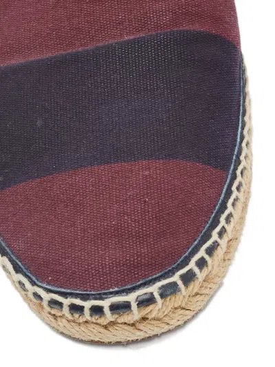 Pre-owned Burberry Striped Espadrilles