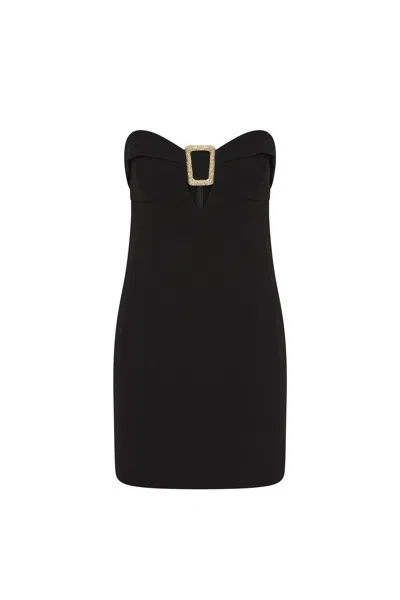 Rebecca Vallance Altair Mini Dress In Black