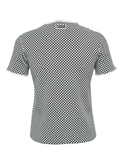 Pre-owned Louis Vuitton Check-pattern Knitted Top In Black