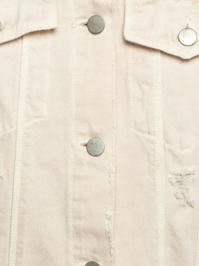 Pre-owned J Brand Distressed Denim Jacket