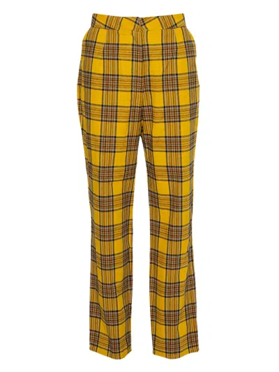 Pre-owned Lpa Plaid Trousers
