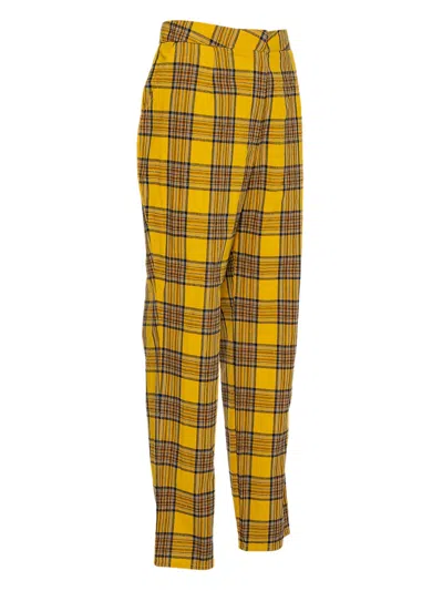 Pre-owned Lpa Plaid Trousers
