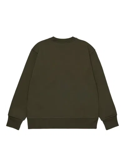 Dsquared2 Cotton Sweatshirt In Green