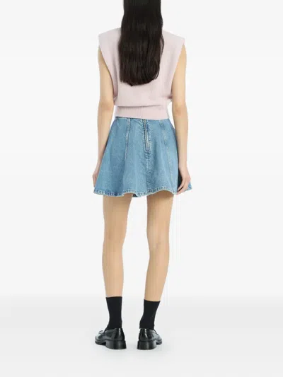 Rotate Birger Christensen Padded-shoulder Knit Vest