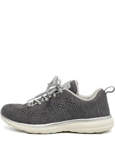 Pre-owned Apl Athletic Propulsion Labs Knitted Sneakers In Gray