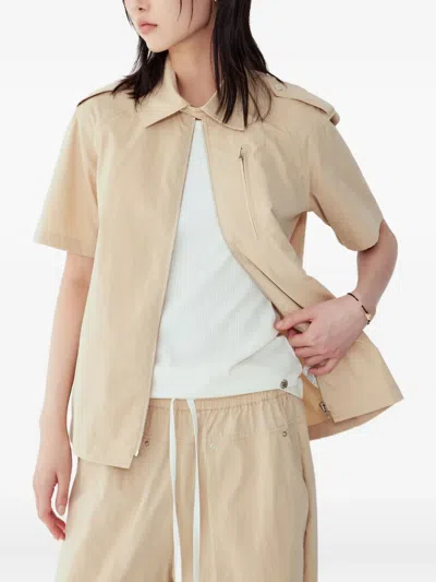 Studio Tomboy Zip-fastening Short-sleeve Shirt