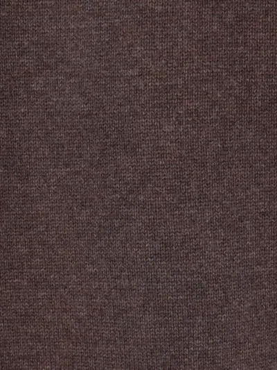 Brunello Cucinelli Long-sleeved Cardigan In Brown