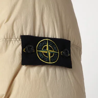 Stone Island Padded Quilted Jacket With High Collar In Multi