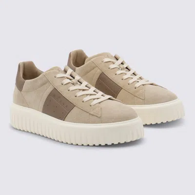 Hogan Low Top Sneakers Round Toe