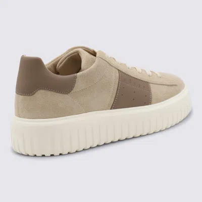 Hogan Low Top Sneakers Round Toe