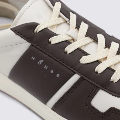 Hogan Round Toe Low Top Sneakers