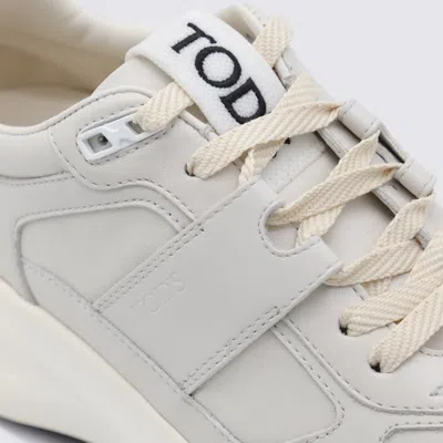 Tod's Leather And Technical Fabric Sneakers