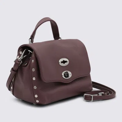 Zanellato Postina Stud-embellished Flap Shoulder Bag In Red