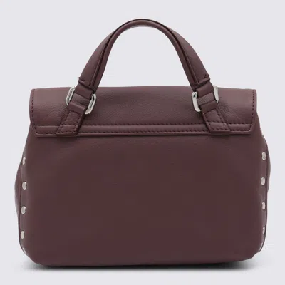Zanellato Postina Stud-embellished Flap Shoulder Bag In Red