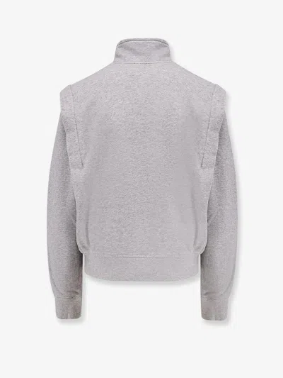 Isabel Marant Étoile Marant Etoile Women Organic Cotton Blend Sweatshirt In Gray