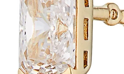 Nadri Cubic Zirconia Stud Threader Earrings