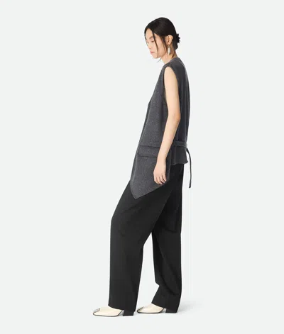 Bottega Veneta Women Double Face Wool Double Layer Gilet