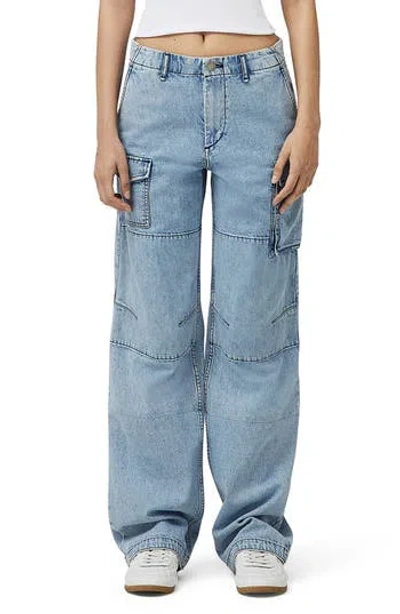 Rag & Bone Blue Nora Cargo Jeans