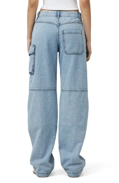 Rag & Bone Blue Nora Cargo Jeans