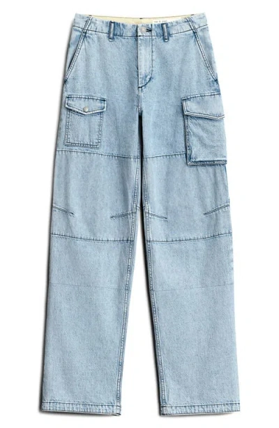 Rag & Bone Blue Nora Cargo Jeans