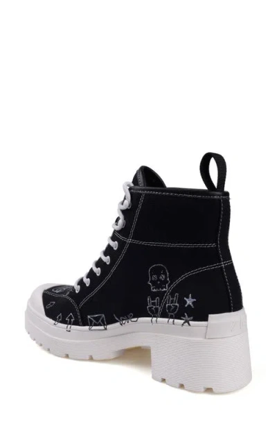 Zigi Belisa Platform High Top Sneaker