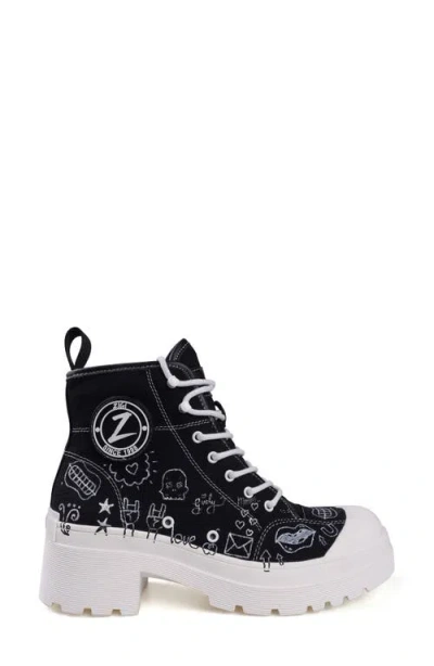 Zigi Belisa Platform High Top Sneaker