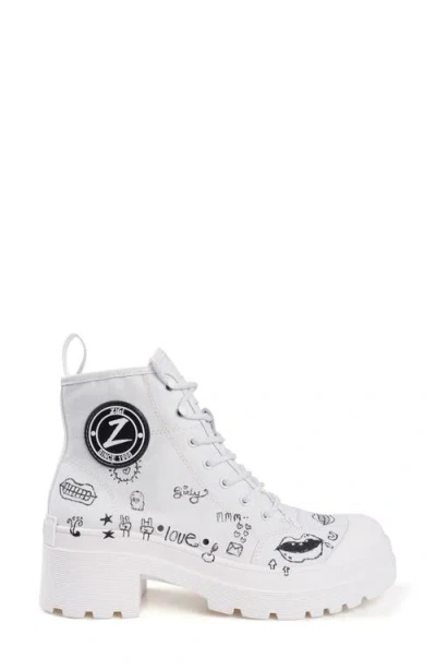 Zigi Belisa Platform High Top Sneaker