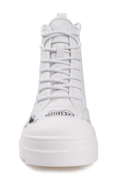 Zigi Belisa Platform High Top Sneaker