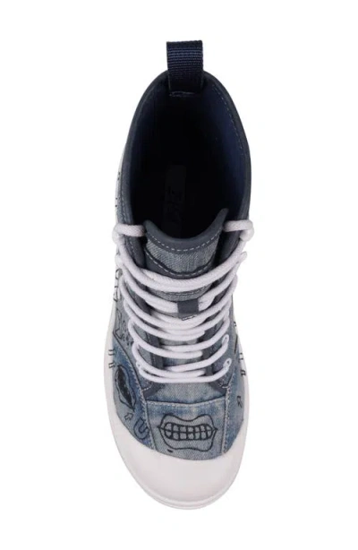 Zigi Belisa Platform High Top Sneaker