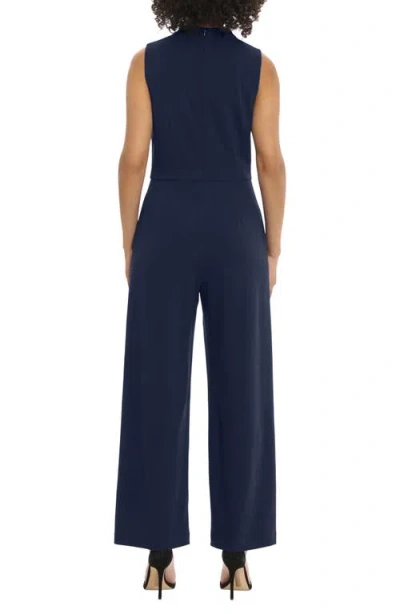 Maggy London Mock Neck Jumpsuit