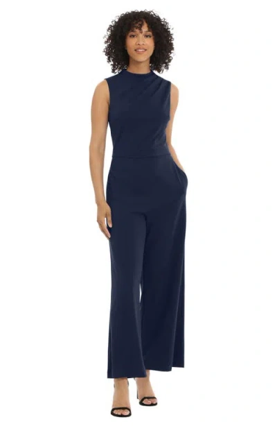 Maggy London Mock Neck Jumpsuit