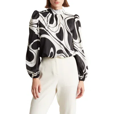 By Design Seraphine Long Sleeve Mock Neck Top