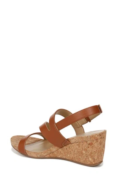 Naturalizer Adria Wedge Sandals In Brown