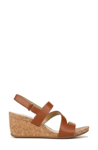 Naturalizer Adria Wedge Sandals In Brown