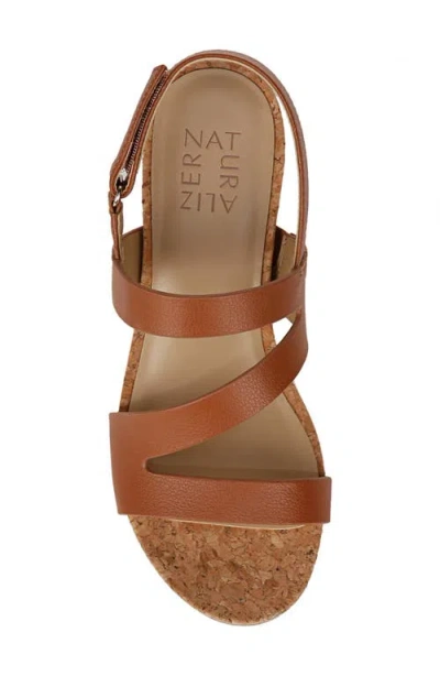 Naturalizer Adria Wedge Sandals In Brown