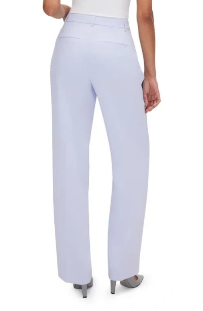 Good American Luxe Suiting Column Wide Leg Trousers