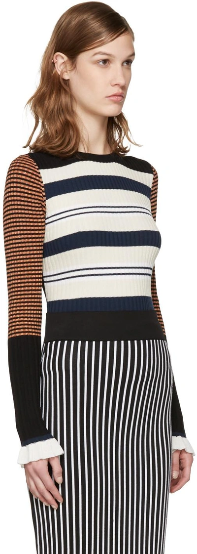 Shop Opening Ceremony Multicolor Striped Pullover