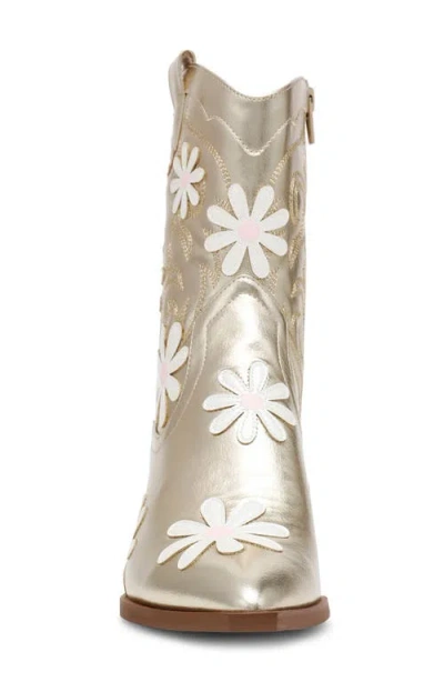 Betsey Johnson Teddy Pointed Toe Western Boot