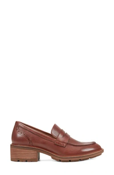 Earth Lindy Womens Solid Leather Loafers