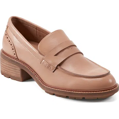 Earth Lindy Womens Solid Leather Loafers