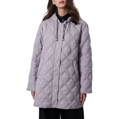 Bernardo Hooded Quilted Liner Jacket