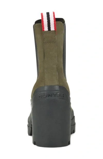 Hunter Miana Waterproof Block Heel Chelsea Boot