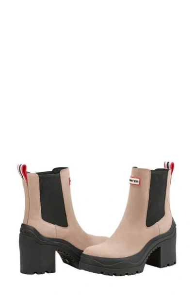 Hunter Miana Waterproof Block Heel Chelsea Boot