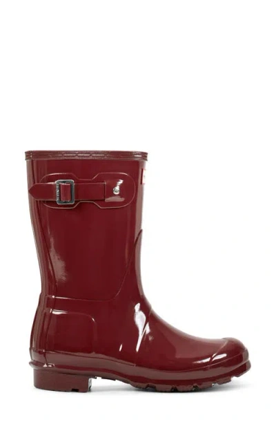 Hunter Original Tour Short Gloss Packable Rain Boot